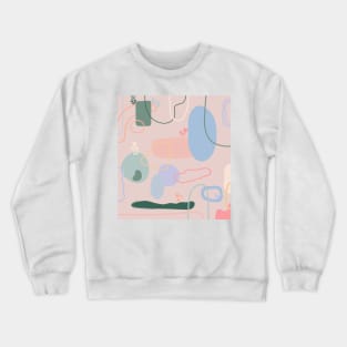 Multicolor Abstraction Crewneck Sweatshirt